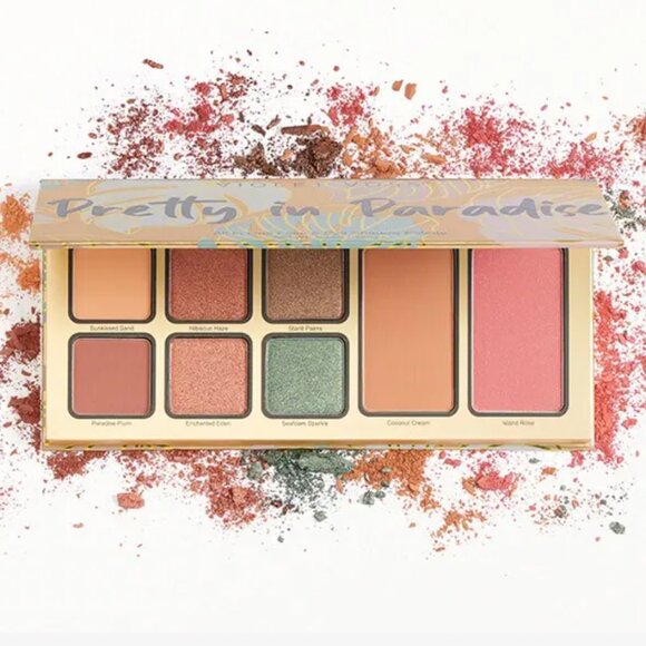 Violet Voss Pretty in Paradise All in One Face & Eye Shadow Palette - Picture 1 of 10